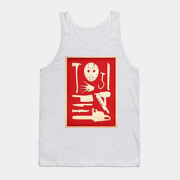 Horror movie starter kit Tank Top by KristjanLyngmo